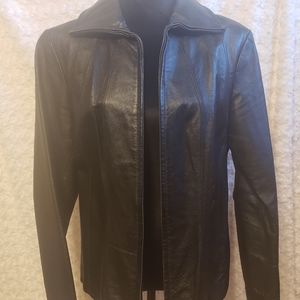 Women's leather jacket